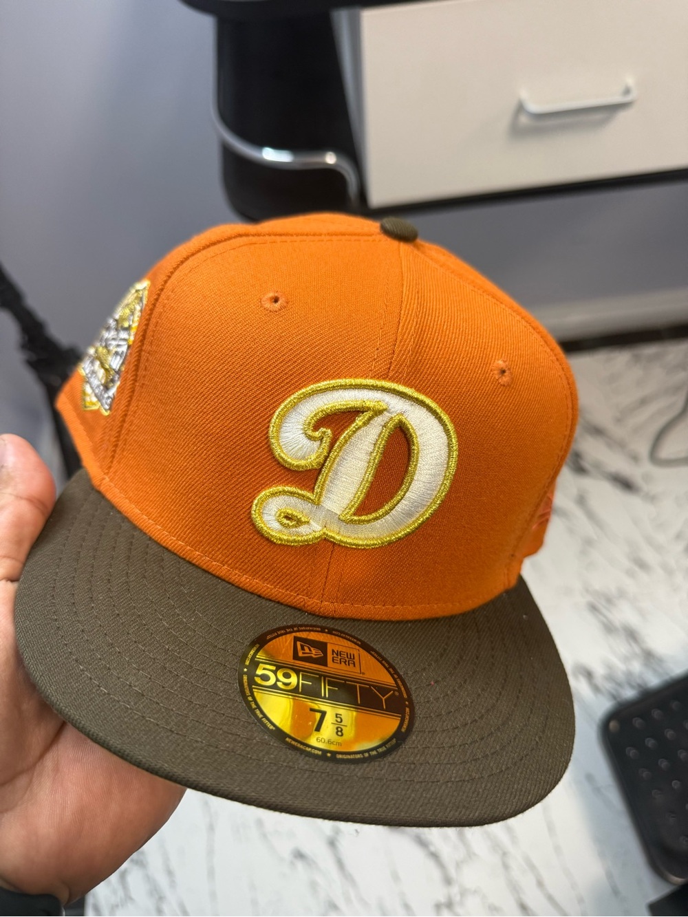 New Era 59fifty Los Angles Dodgers City Connect with Side Patch Size 7 5/8